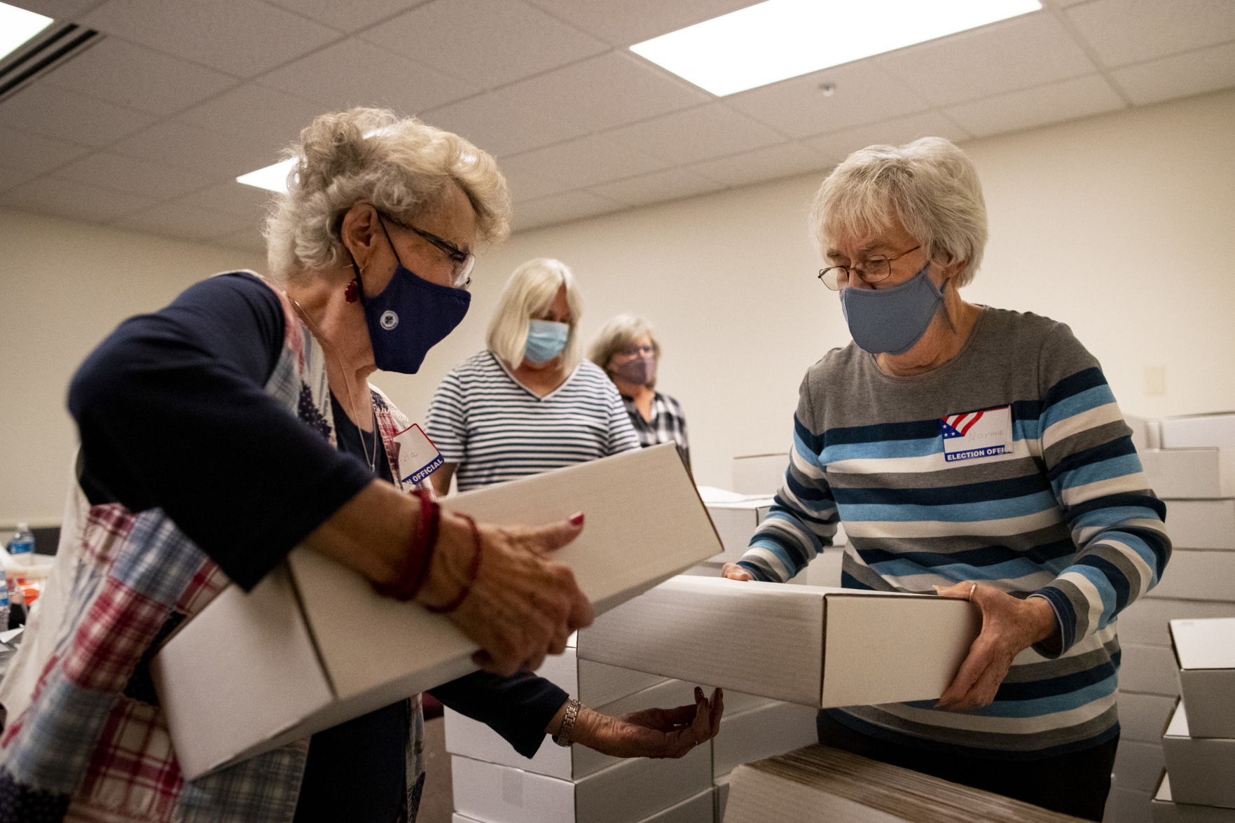 Ballot counting in Yellowstone County